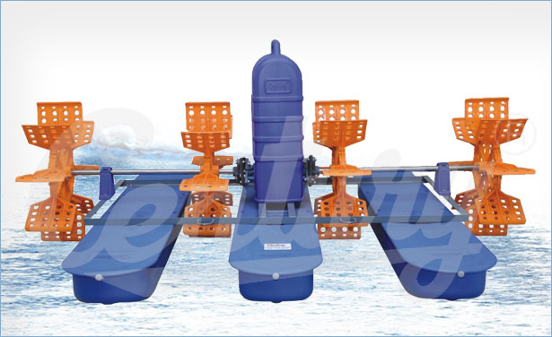 4 Fan Paddle Wheel Aerator